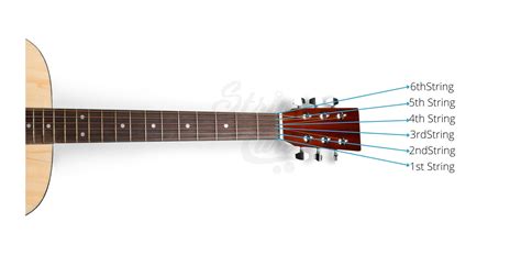 Guitar String Number