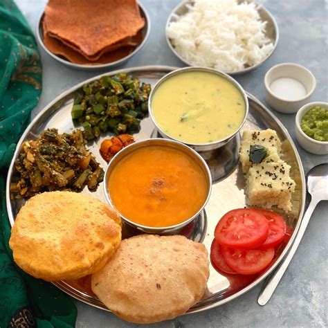 Gujarati thali