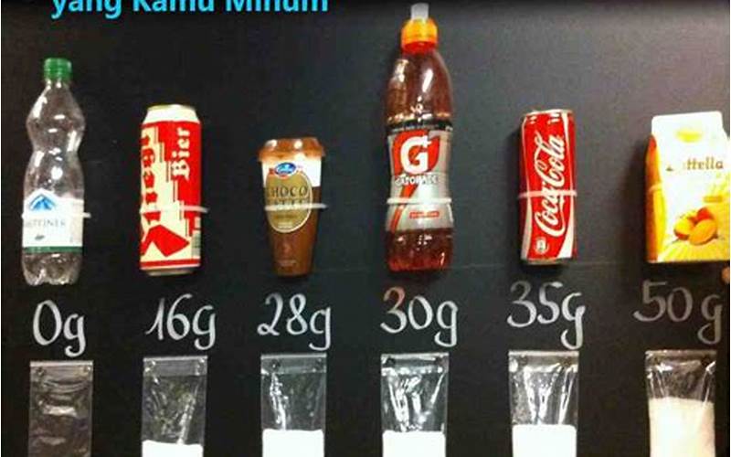 Gula Dalam Coca Cola