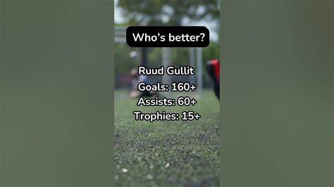 Gullit vs Platini
