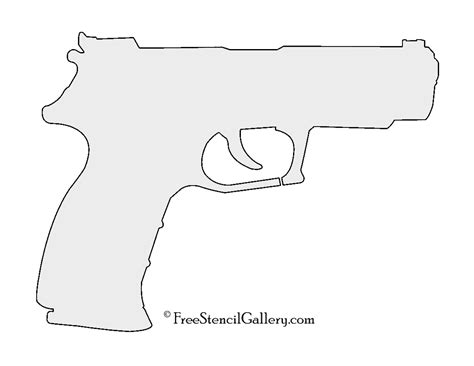 Gun Stencils Printable