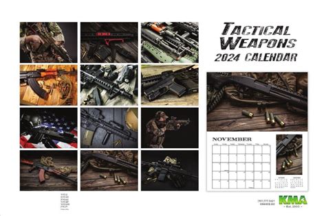 Gun Calendar 2024
