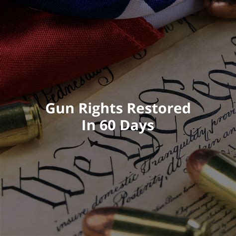 Gun Rights Restoration