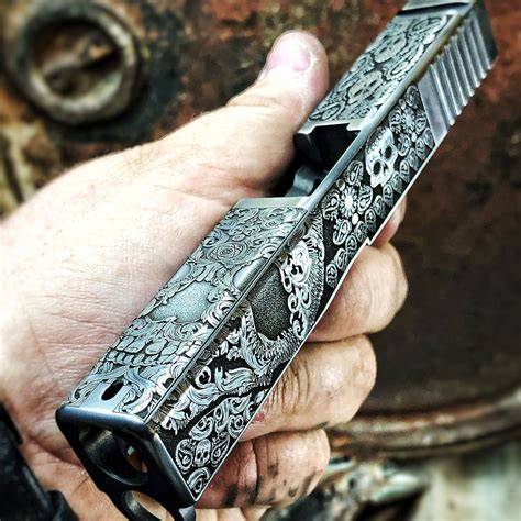 Gun Slide Engraving