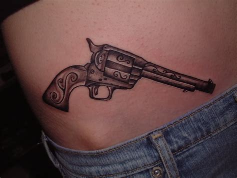Gun Tattoo Design