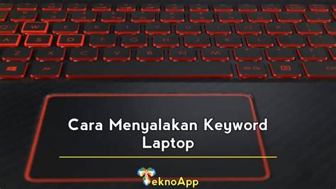 Gunakan Keyboard
