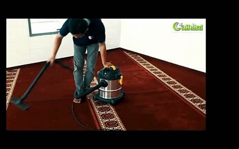 Gunakan Vacuum Cleaner