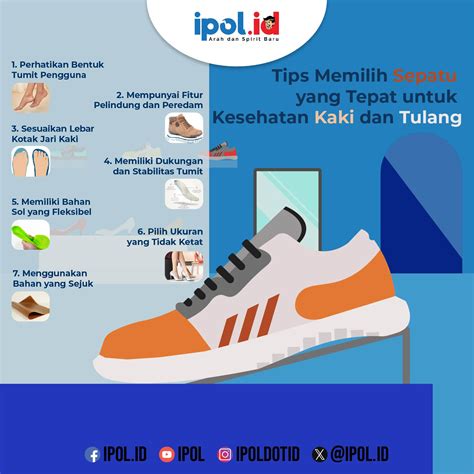 Gunakan Sepatu yang Tepat