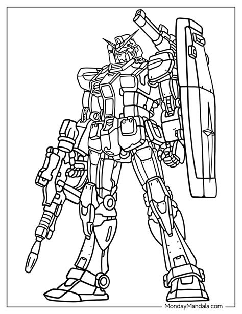 Gundam Coloring Pages