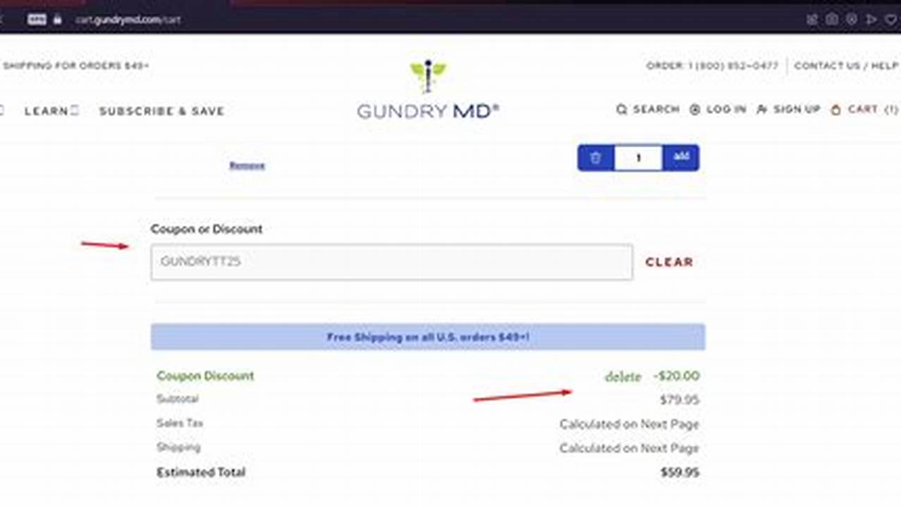 Gundry Coupon Code 2024