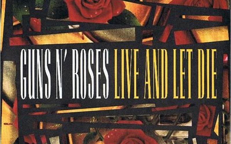 Guns And Roses Live And Let Die Official Video