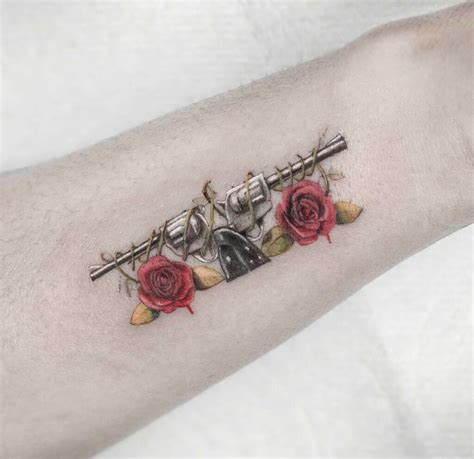 Guns And Roses Tattoo