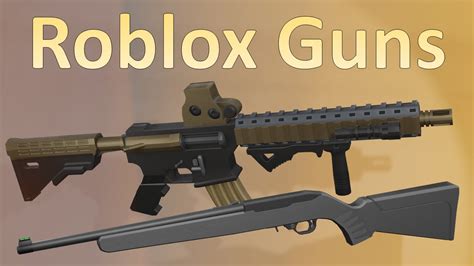 Guns and explosives for Roblox - A 3D model collection by Codyvon 