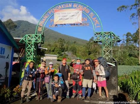 Gunung Slamet jalur pendakian dari Desa Basecamp Bambangan