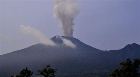 Gunung Slamet letusan terakhir tahun 2014
