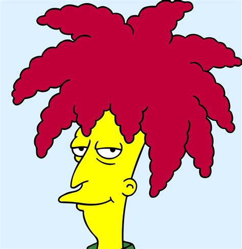 Guy With Curly Hair From Simpsons