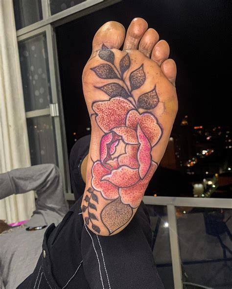 Guys With Foot Tattoos