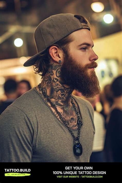 Guys With Neck Tattoos