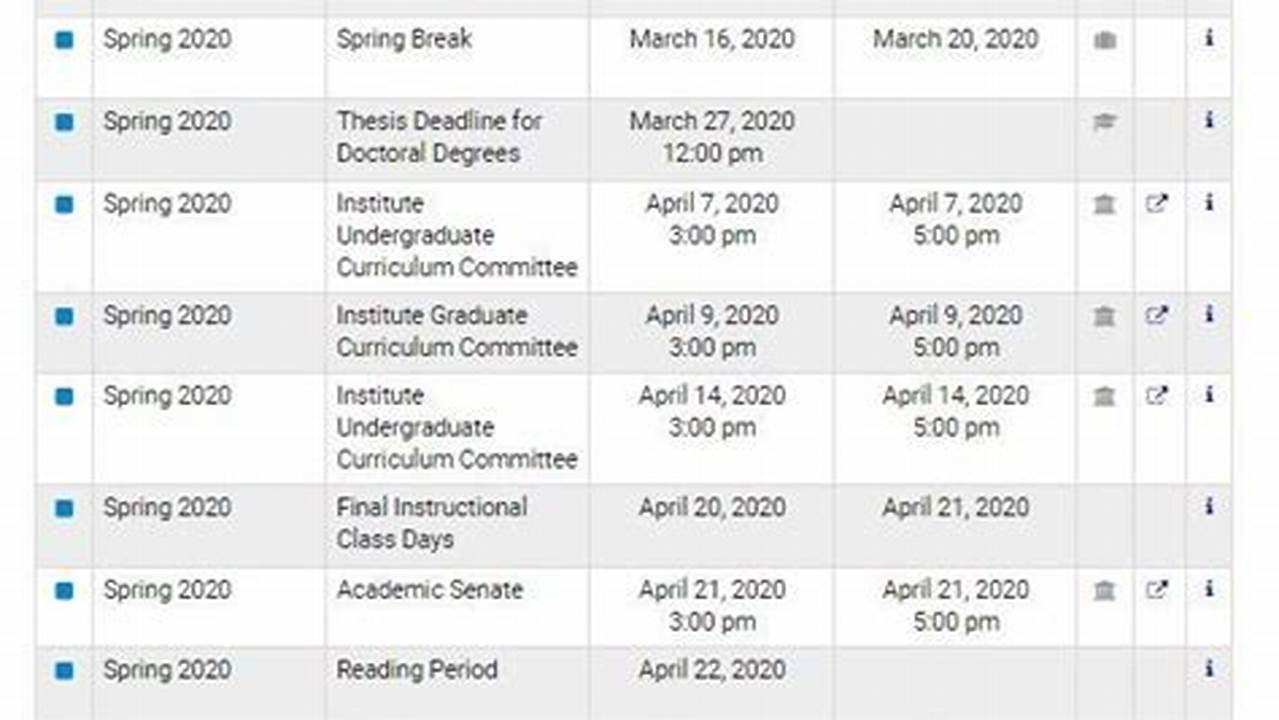 Gwinnett Tech Spring 2024 Schedule