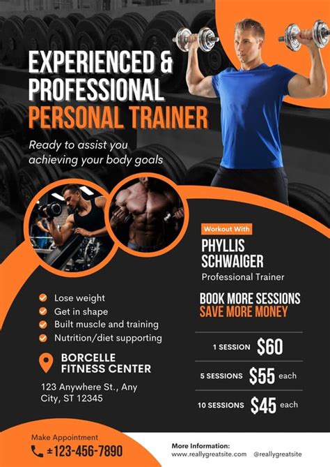 Gym Flyer Template