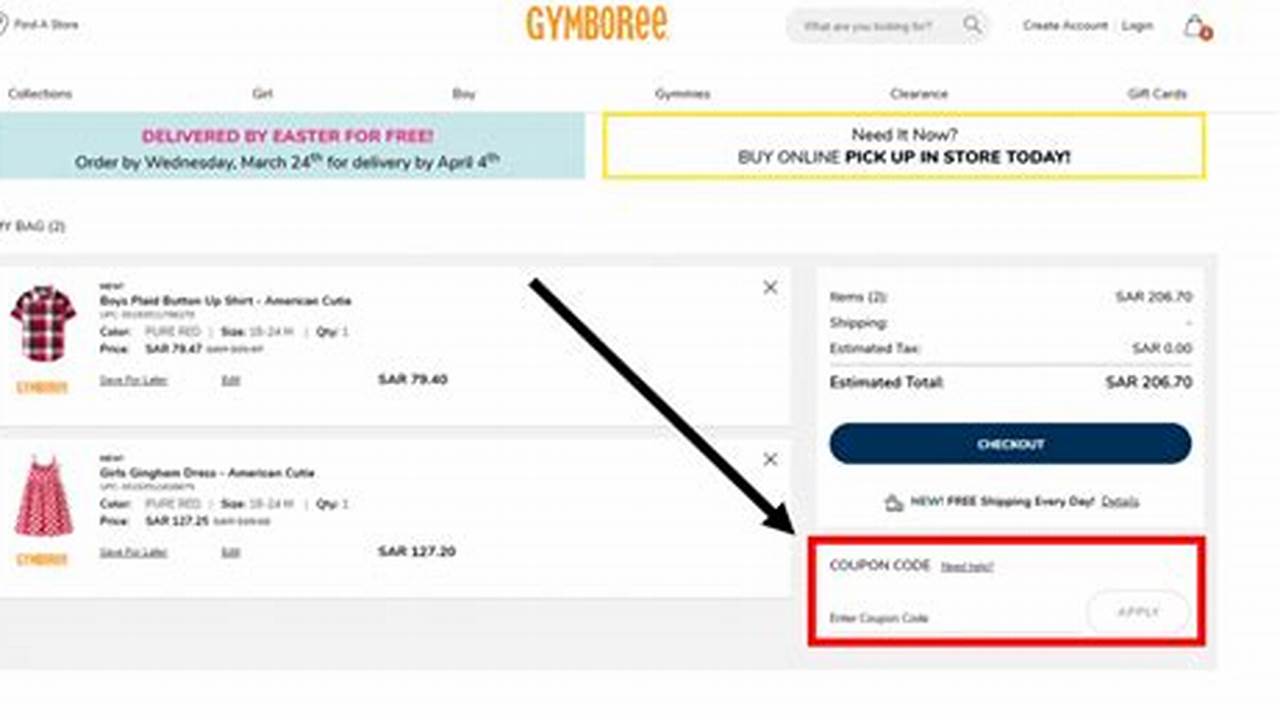Gymboree Coupon Code 2025