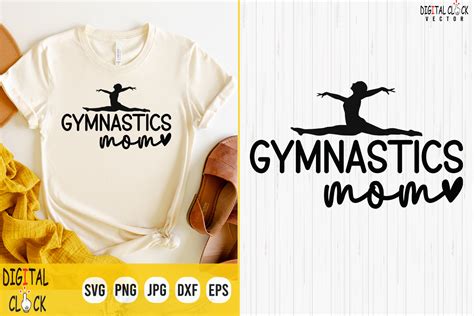 Flaunt Your Love for Gymnastics with Our Amazing Gymnastics Mom SVG Collection - Perfect Additions to Your Crafting Arsenal!