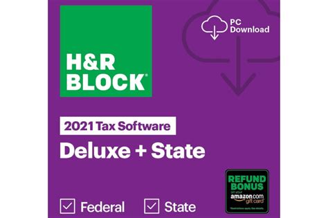 H R Block 2021 Tax Software