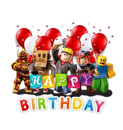 HAPPY BIRTHDAY - Roblox