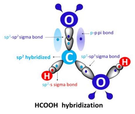 HCOOH Hybridization