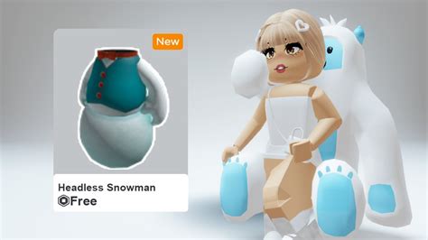HEADLESS SNOWMAN - Roblox