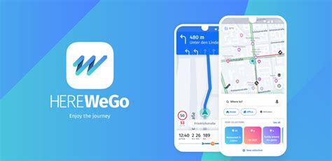 HERE WeGo features on Android