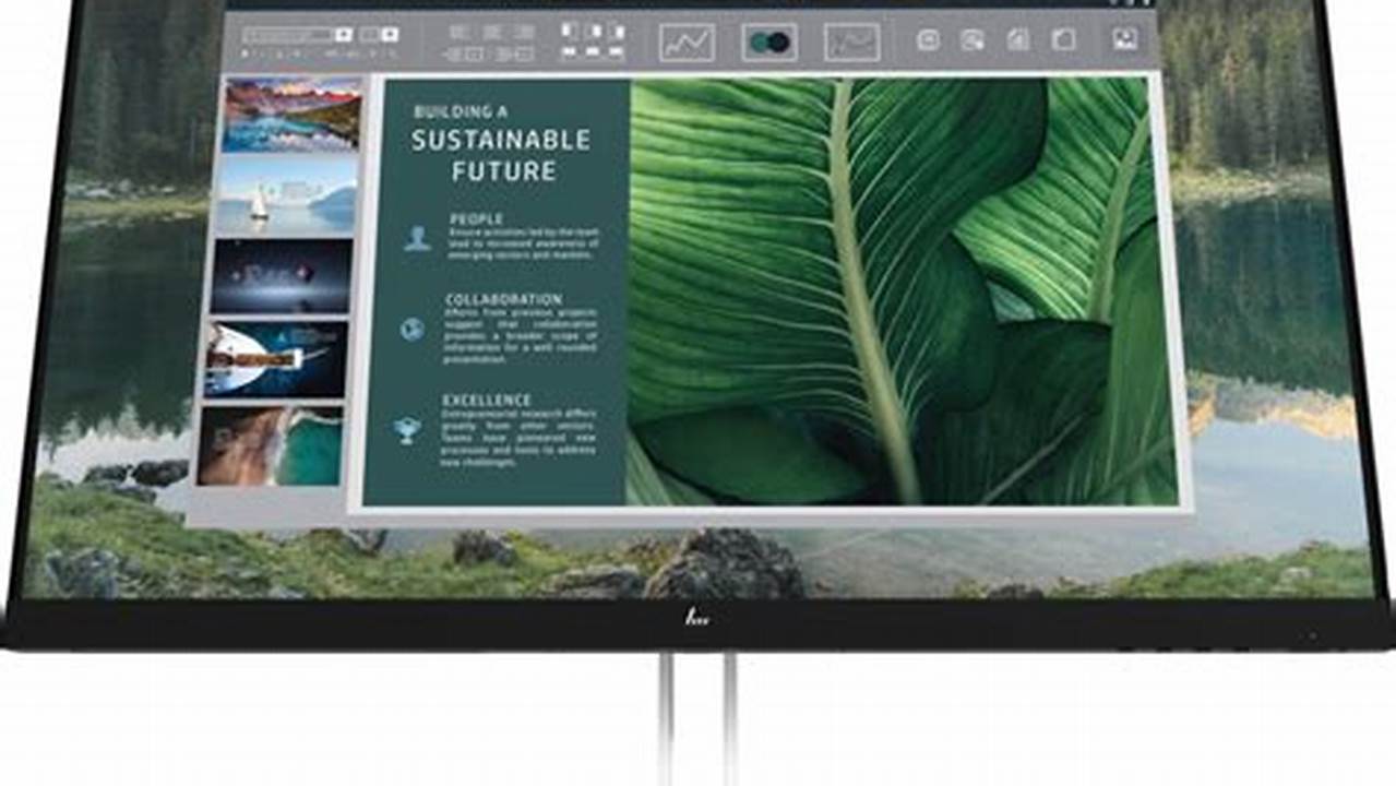 Unveil the HP E24u G4 FHD USB-C Monitor INDO: A Gateway to Visual Excellence