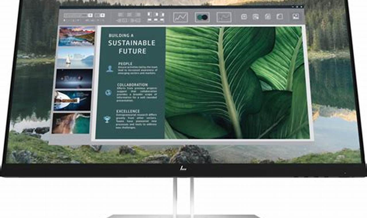 Unveil the HP E24u G4 FHD USB-C Monitor INDO: A Gateway to Visual Excellence