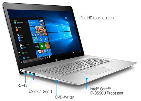 HP Envy 17: specs