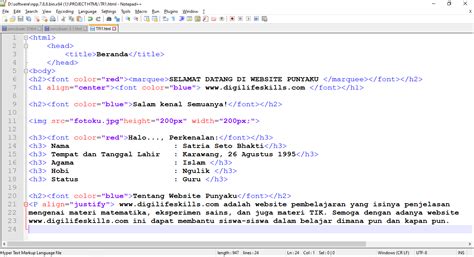 HTML: Teks & Judul – Tutorial Singkat
