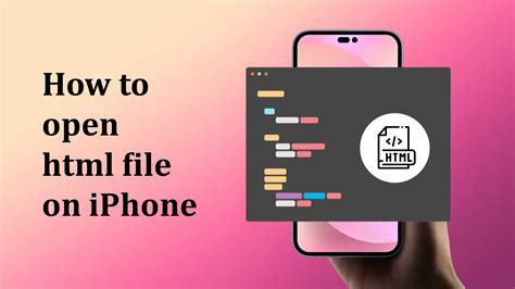 HTML Files on iPhone
