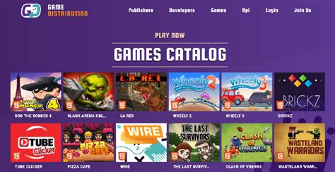 HTML5 Games Catalog - GameDistribution
