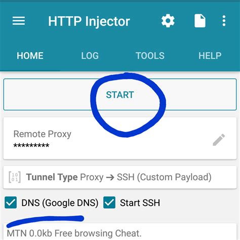 HTTP Injector mount For MTN 0.0k Free Browsing Cheat