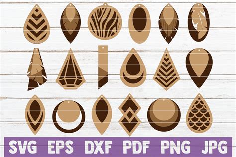 Download HUGE Earring Bundle | Cut Files For Crafts