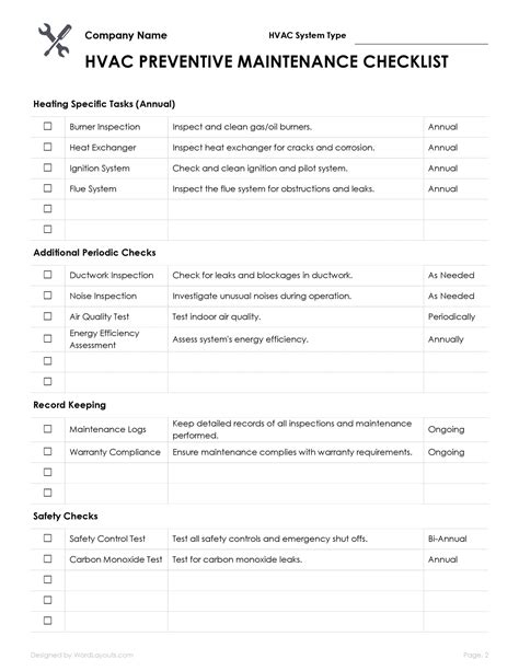 HVAC System Maintenance Check Chicago