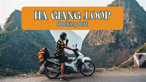 Ha Giang Packing List