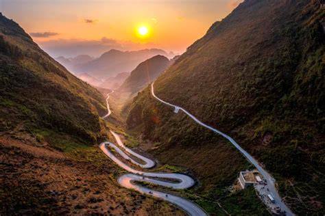 Ha Giang loop sunset