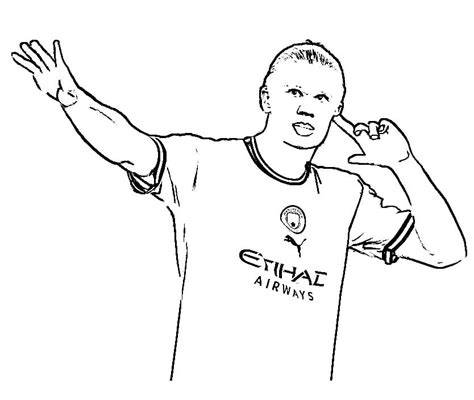 Haaland Coloring Pages