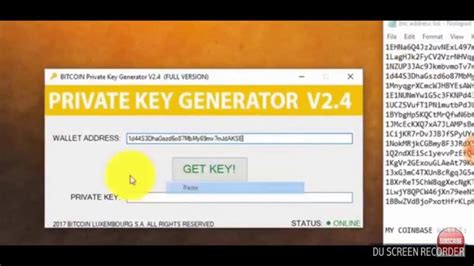 Private Key Example Bitcoin / Program revealing private keys of Bitcoin