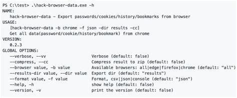 HackBrowserData - Decrypt passwords/cookies and more