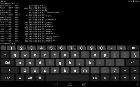 Hacker's Keyboard app