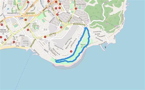 Haeundae Walking Tour Map