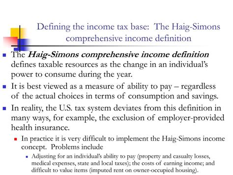 The Ingenious Haig Simons Definition of Income: Exploring the Intricate Calculations of Taxable Income for the Discerning Reader
