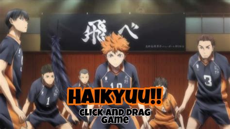 Haikyuu Click And Drag