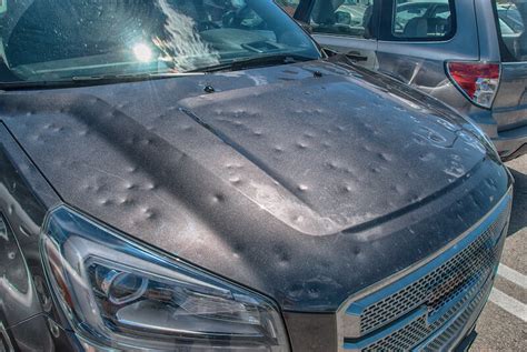 Hail Damage Repair Shop